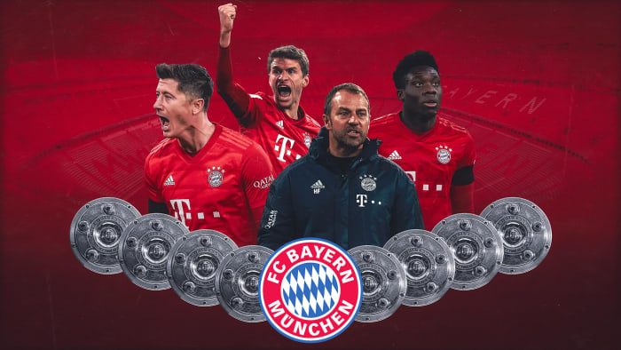 Bayern Munich wins the Bundesliga title again